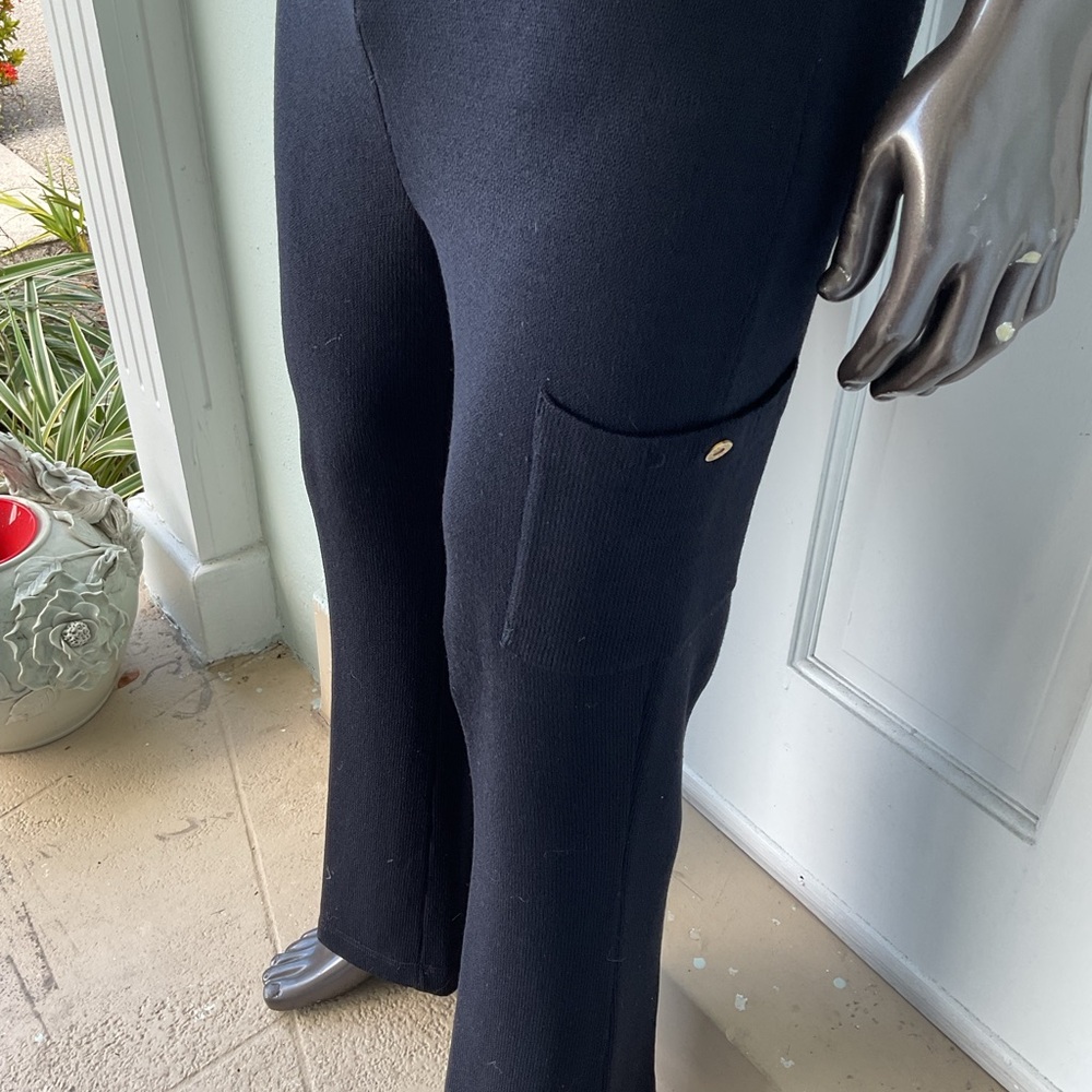 St John Black Knit gorgeous pants